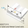 Ceramic Back 13 x 1.3mm