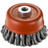 Cup Brush Twist Knot 100mm St