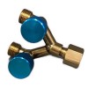Y Piece RH Oxy with Valves