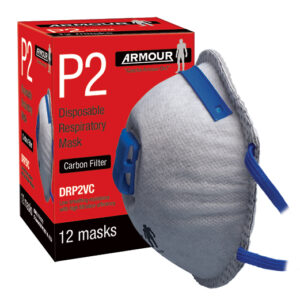 Dust Mask P2 With Valve Pkt12