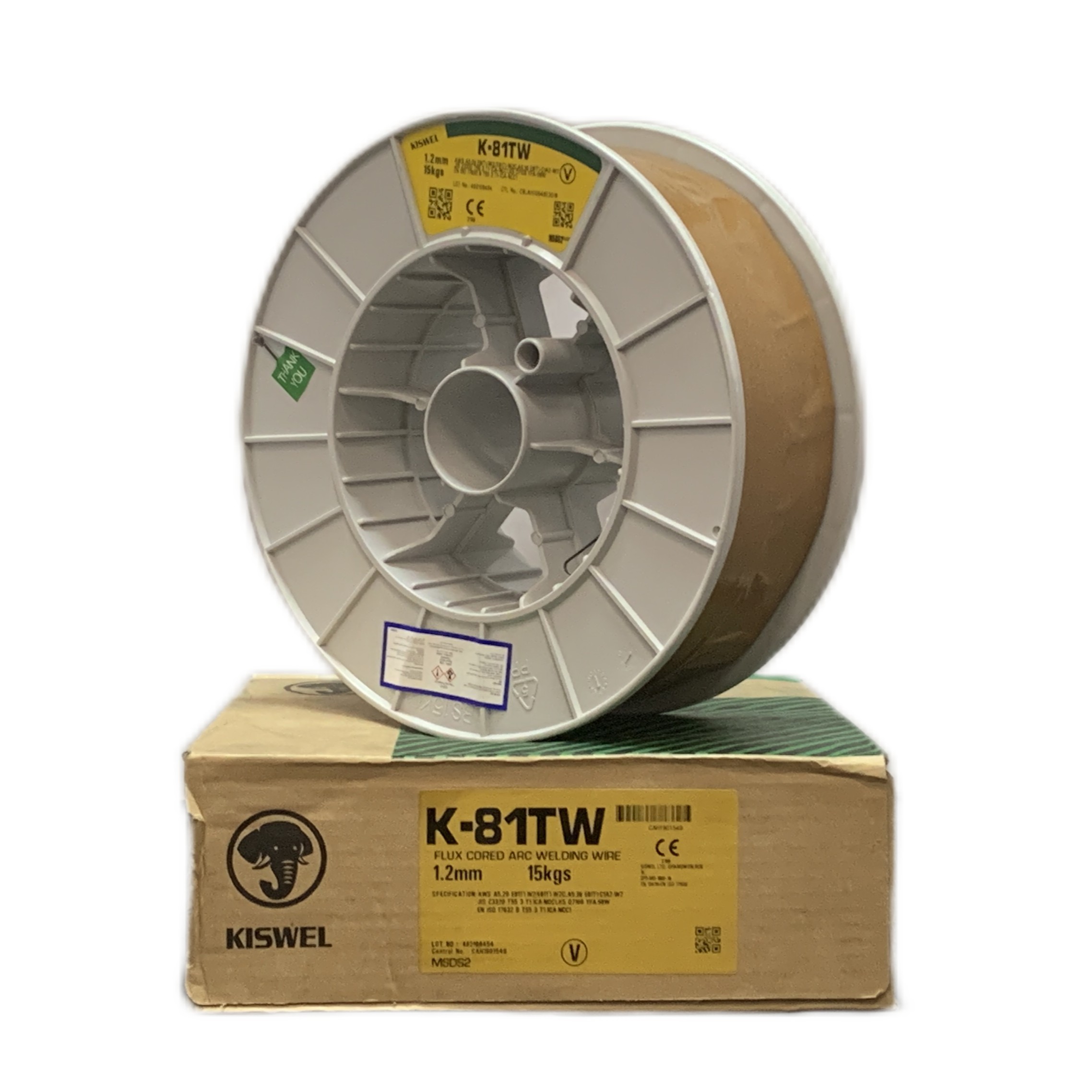 Kiswel K81TW x 1.2mm E81T1-W2