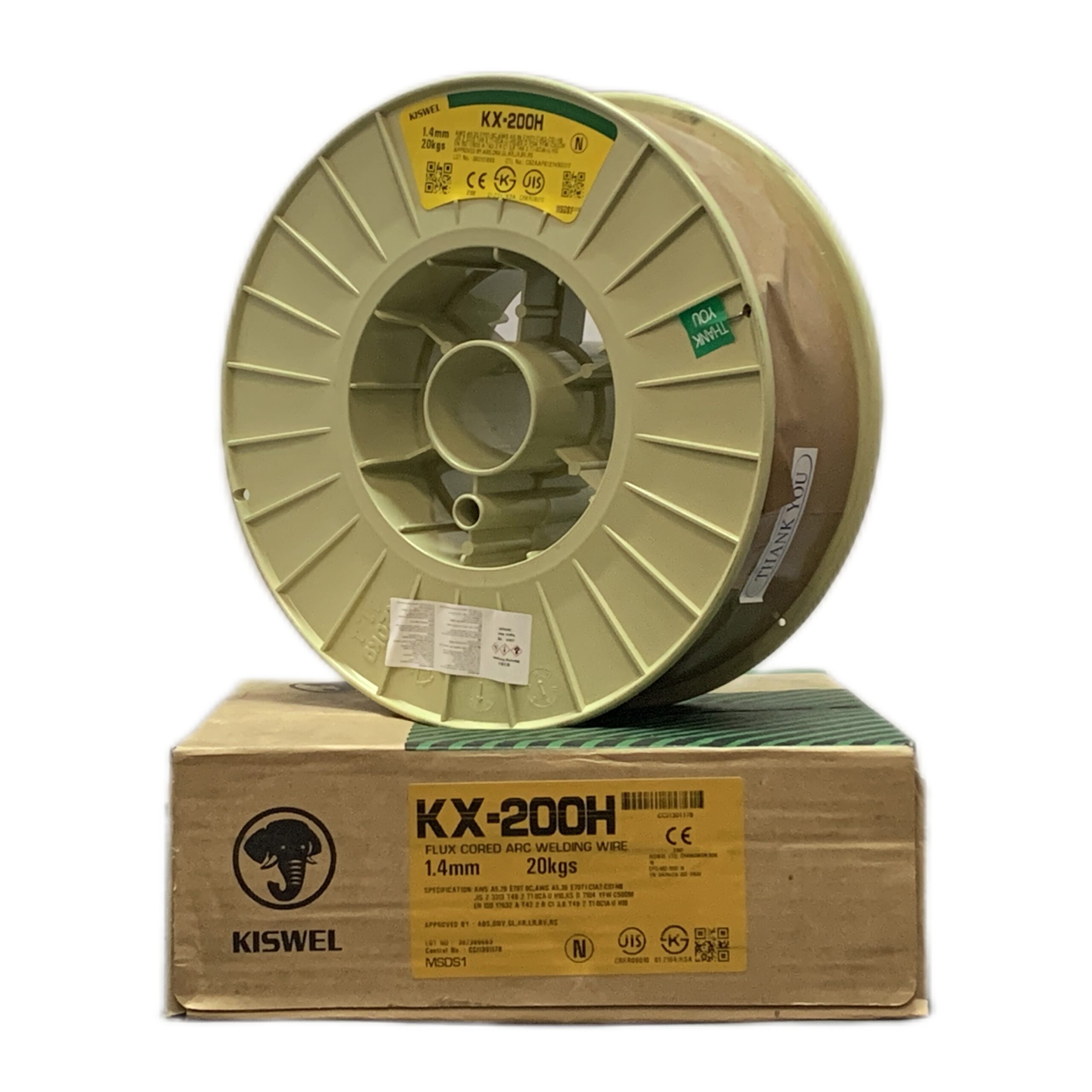 Kiswel KX200H E70T-1 FCW 1.4mm
