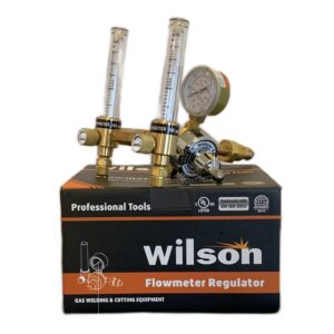 Regulator Argon Twin Flowmeter