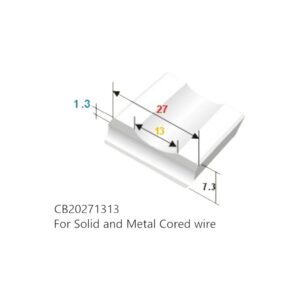 Ceramic Back 13 x 1.3mm